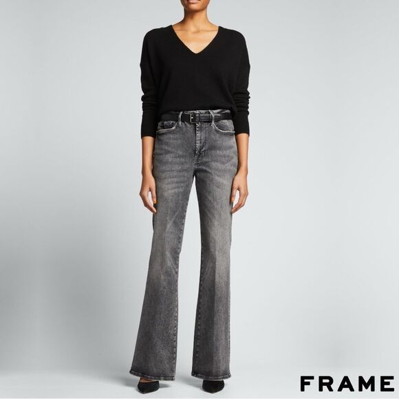 FRAME **NWT** “Le One Flare” Jeans - Hughes - Picture 11 of 13
